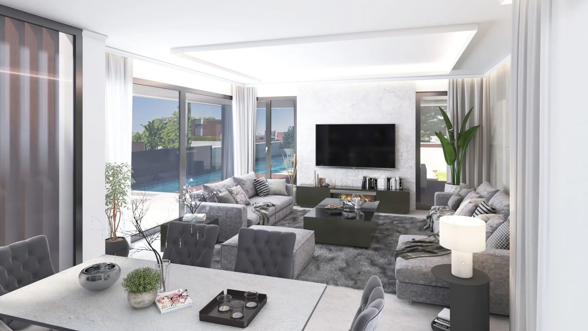 Modern meesterwerk in El Higuerón – luxe villa met uitzicht en elegantie in Fuengirola foto 3