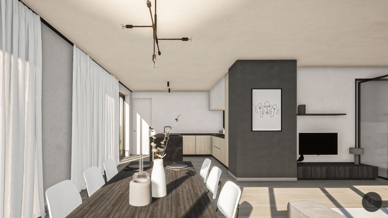 KORTEMARK: Penthouse 3.01 met 2 comfortabele slaapkamers, 2 ensuite-badkamers en 111,60m² uitgestrekt zitterras gelegen op de derde verdieping van Nieuwbouwresidentie Mila en Nora foto 5