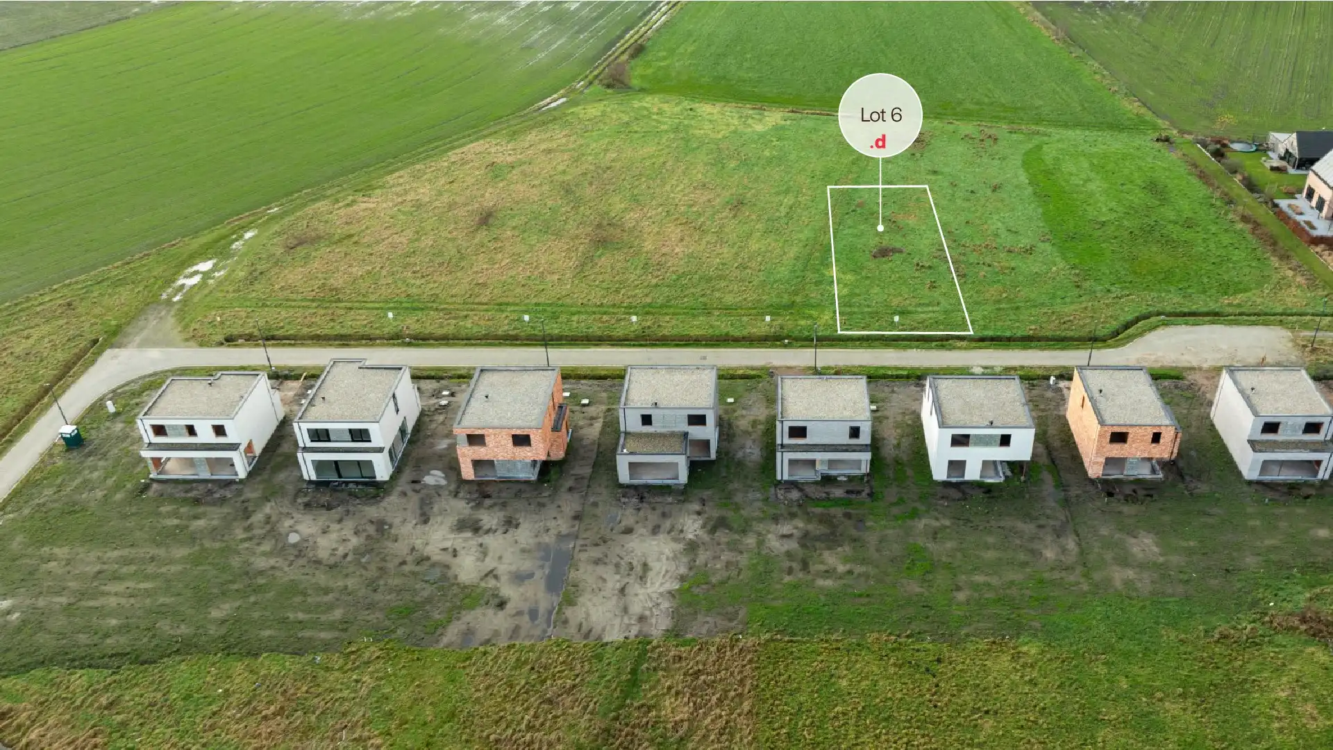 Bouwgronden voor open bebouwing in landelijke omgeving foto 5