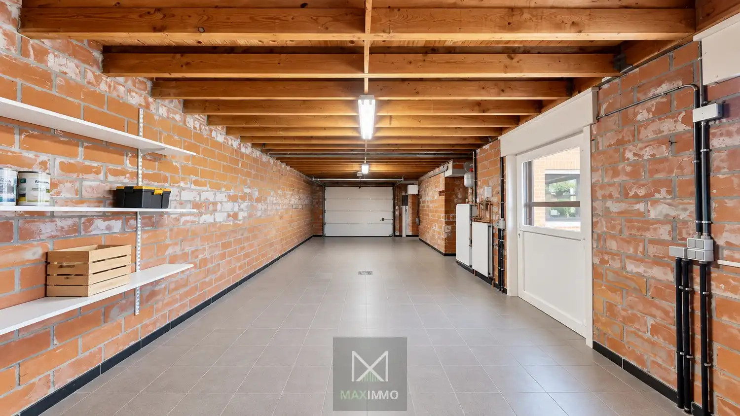 Ruime woning met dubbele garage, grote tuin en prachtig zicht op de velden foto 19