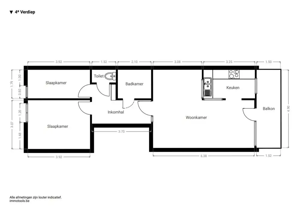 Instapklaar appartement met terras foto 14