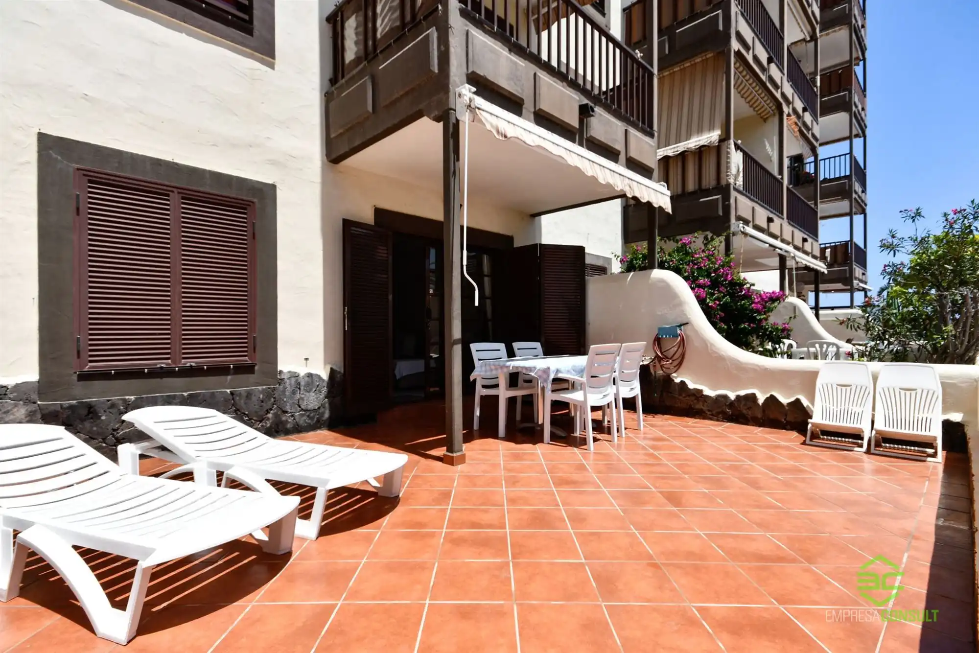 Gelijkvloers appartement met 1 slpk, tv-vlaanderen en wifi in Tenerife foto 10