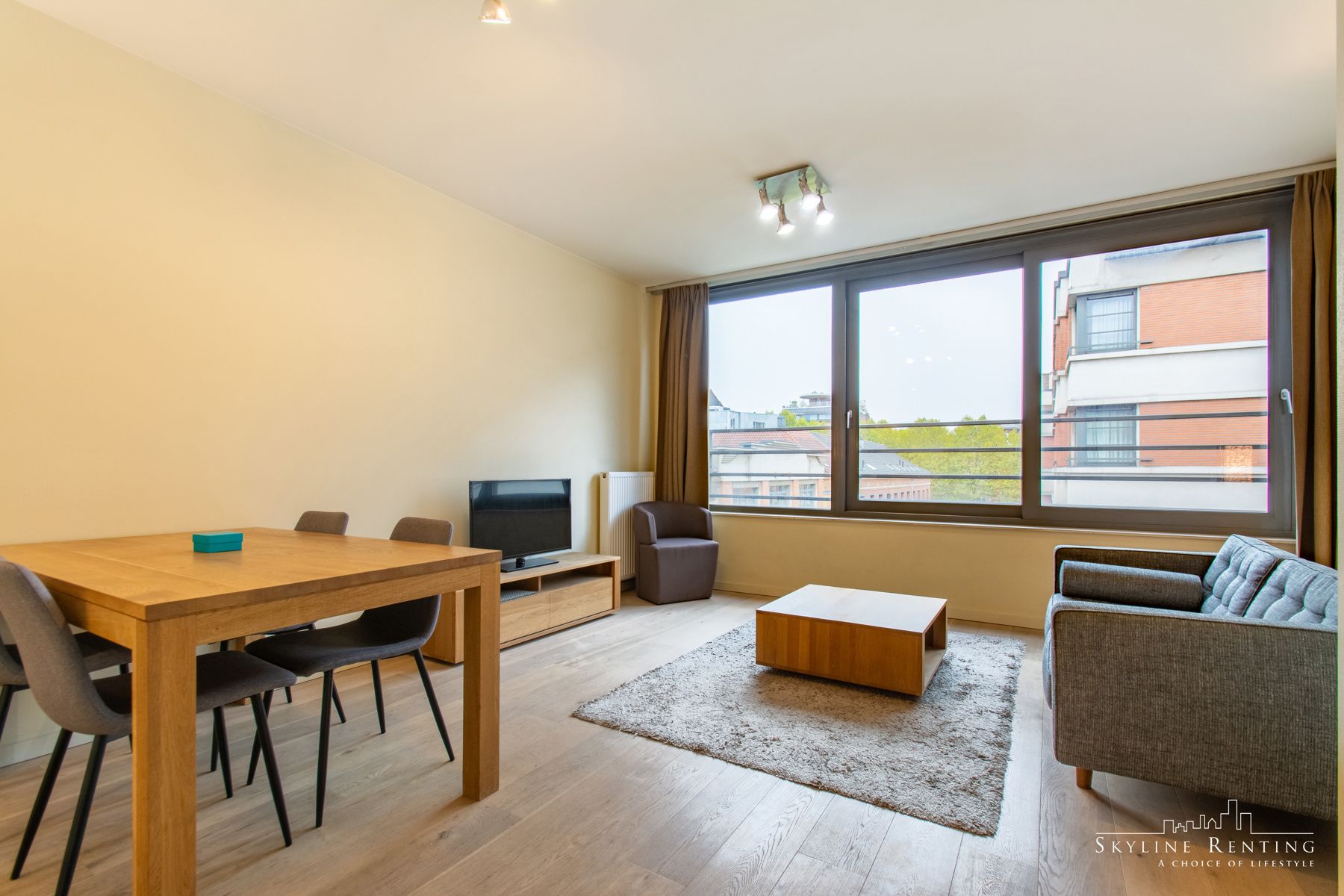 Gemeubeld appartement 1 SLPK (Sint-Katelijneplein) - TERRAS foto 2