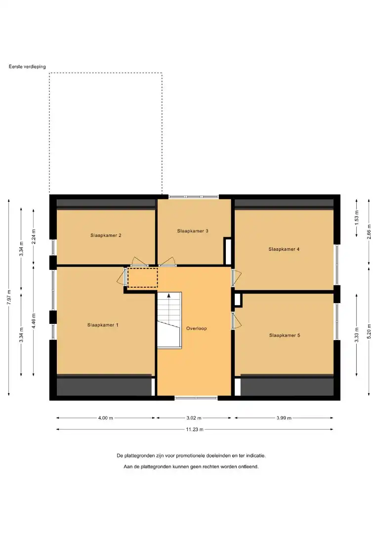 Ruime gezinswoning met 5 slaapkamers op een perceel van 23a 36ca foto 36