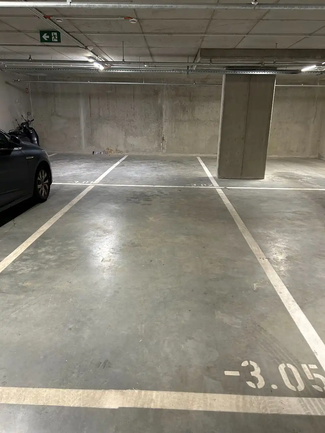 Dubbele ondergrondse autostaanplaats te koop foto 2