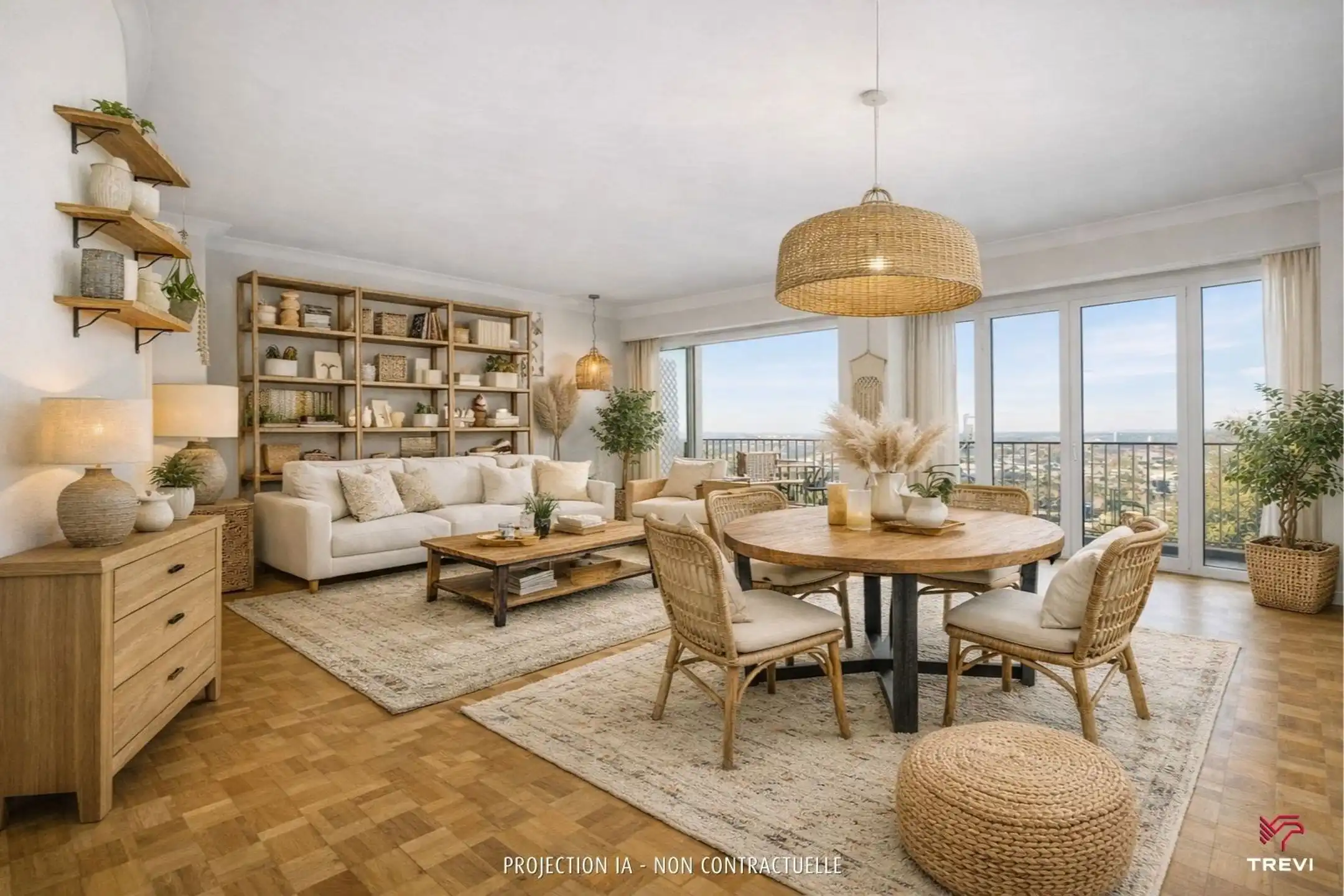 Appartement om opnieuw vorm te geven tussen aarde en hemel foto {{pictureIndex}}