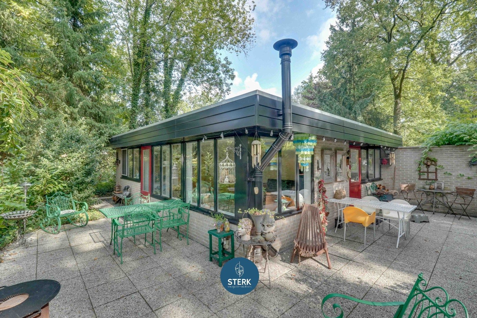 RECENT OPGEKNAPTE VAKANTIEWONING MET PRACHTIG GROEN UITZICHT !  foto 14