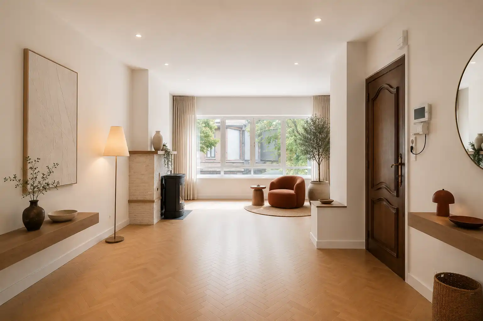 Bel-étagewoning met dubbele garage  – dé renovatiekans! foto 4