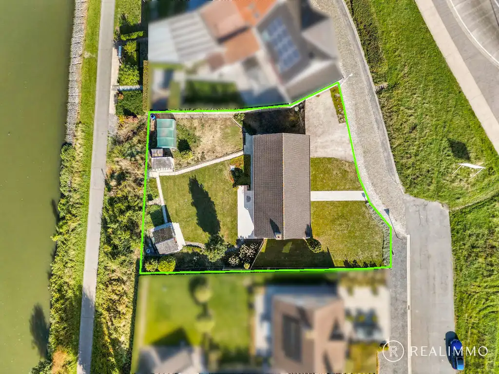 Gelijkvloers wonen op een unieke ligging langs het kanaal Bossuit-Kortrijk! foto 16
