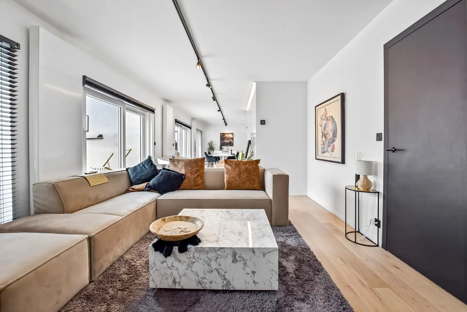 Exclusief penthouse (99m²) met maar liefst 100m² dakterras te Sint-idesbald (Koksijde).  foto 3