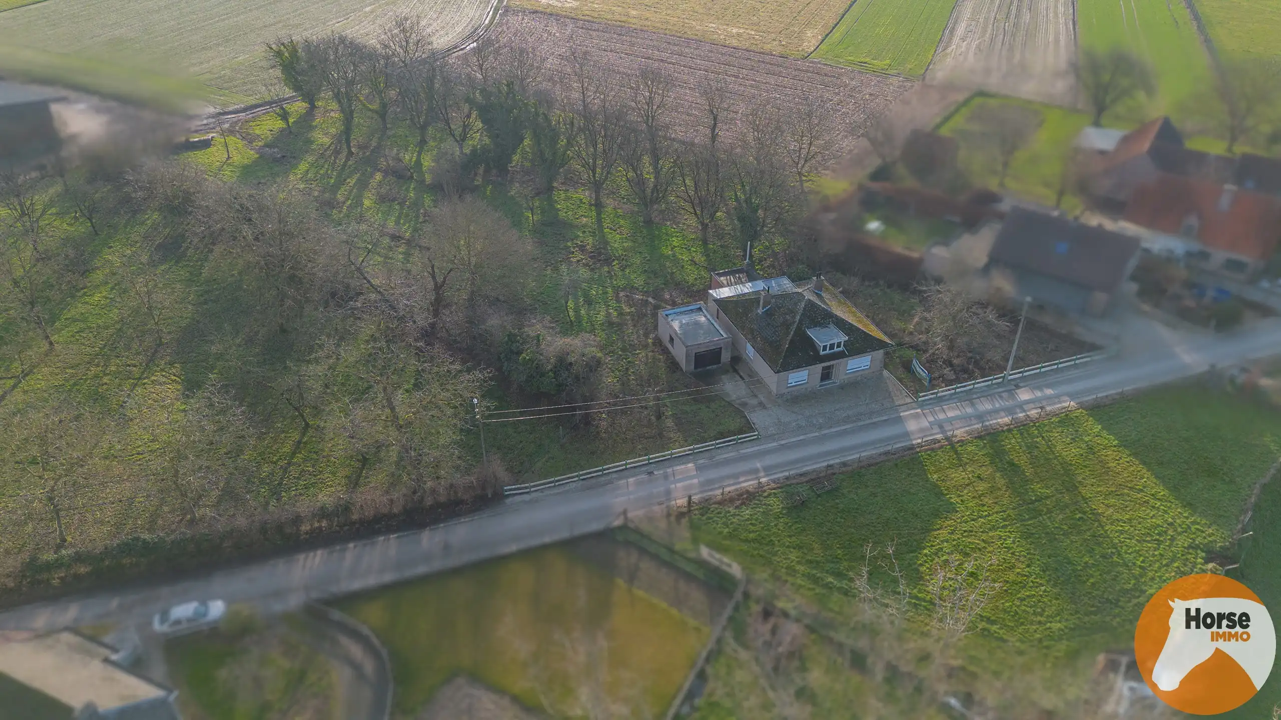 HERZELE - Vrijstaande woning in een landelijke omgeving foto 23