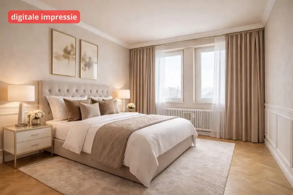 Ruim appartement met 3 slaapkamers, kelderberging en garagebox aan de rand van het centrum foto 10