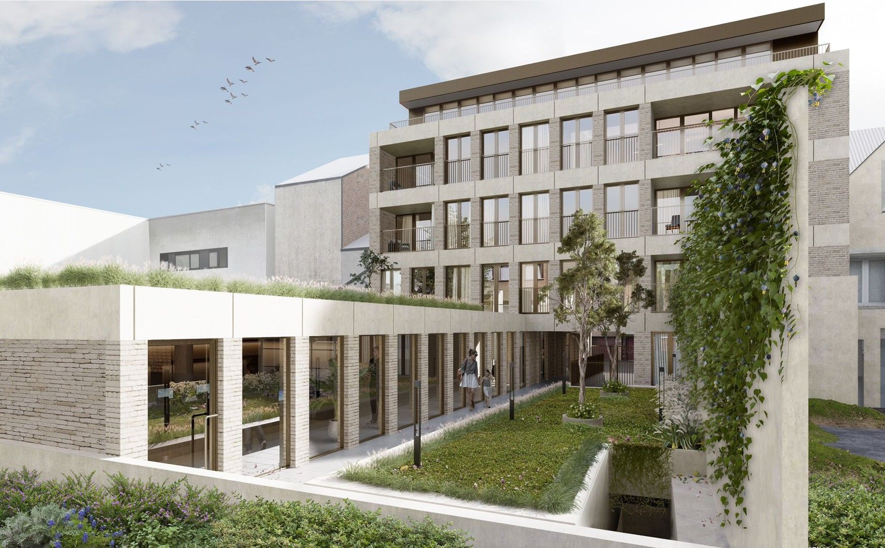 NIEUWBOUW PENTHOUSE (134m² + 50m²) MET PRACHTIG ZICHT EN RUIME TERRASSEN foto 16