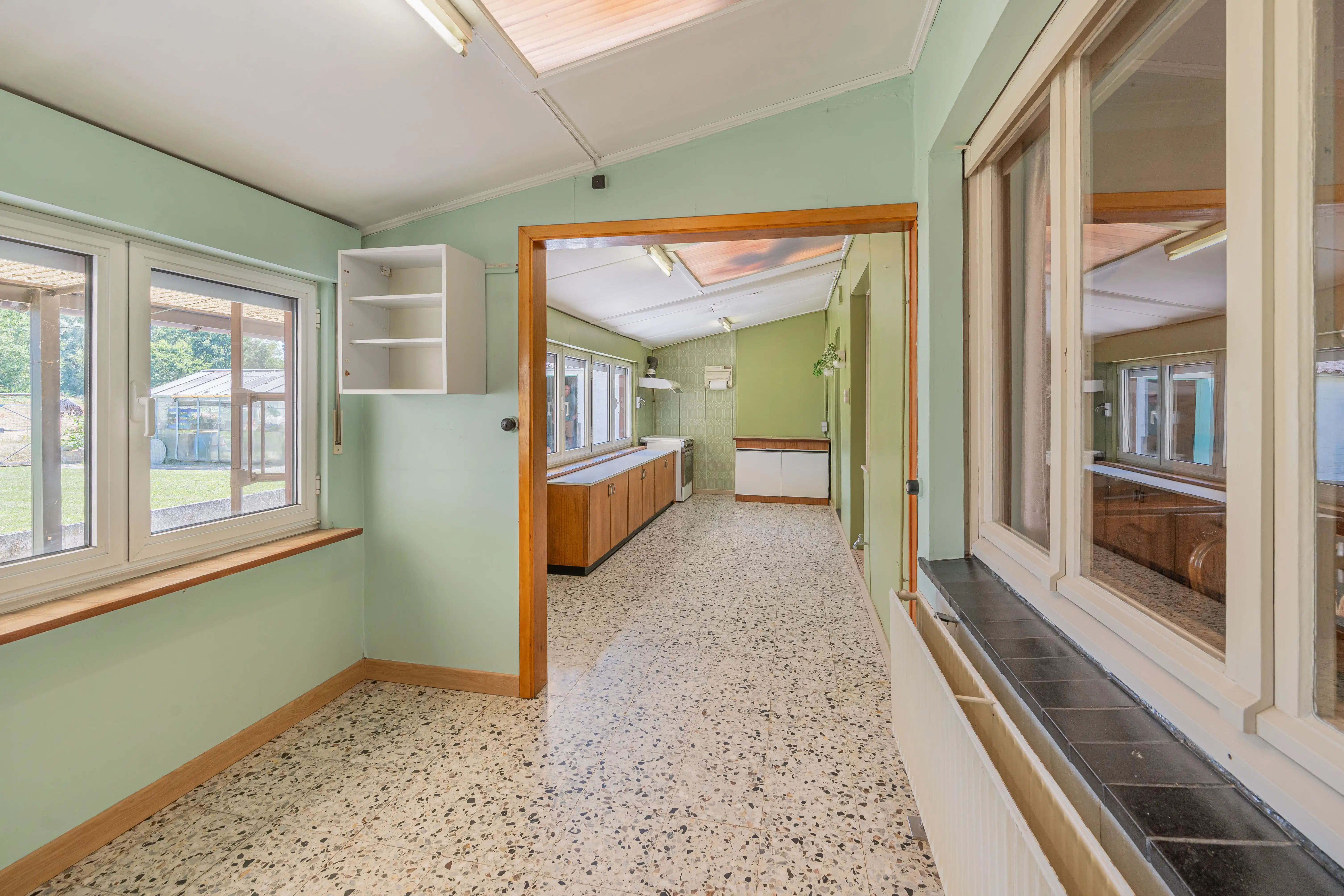 HOB op 819m² met uitzicht over weilanden, unieke ligging foto 15