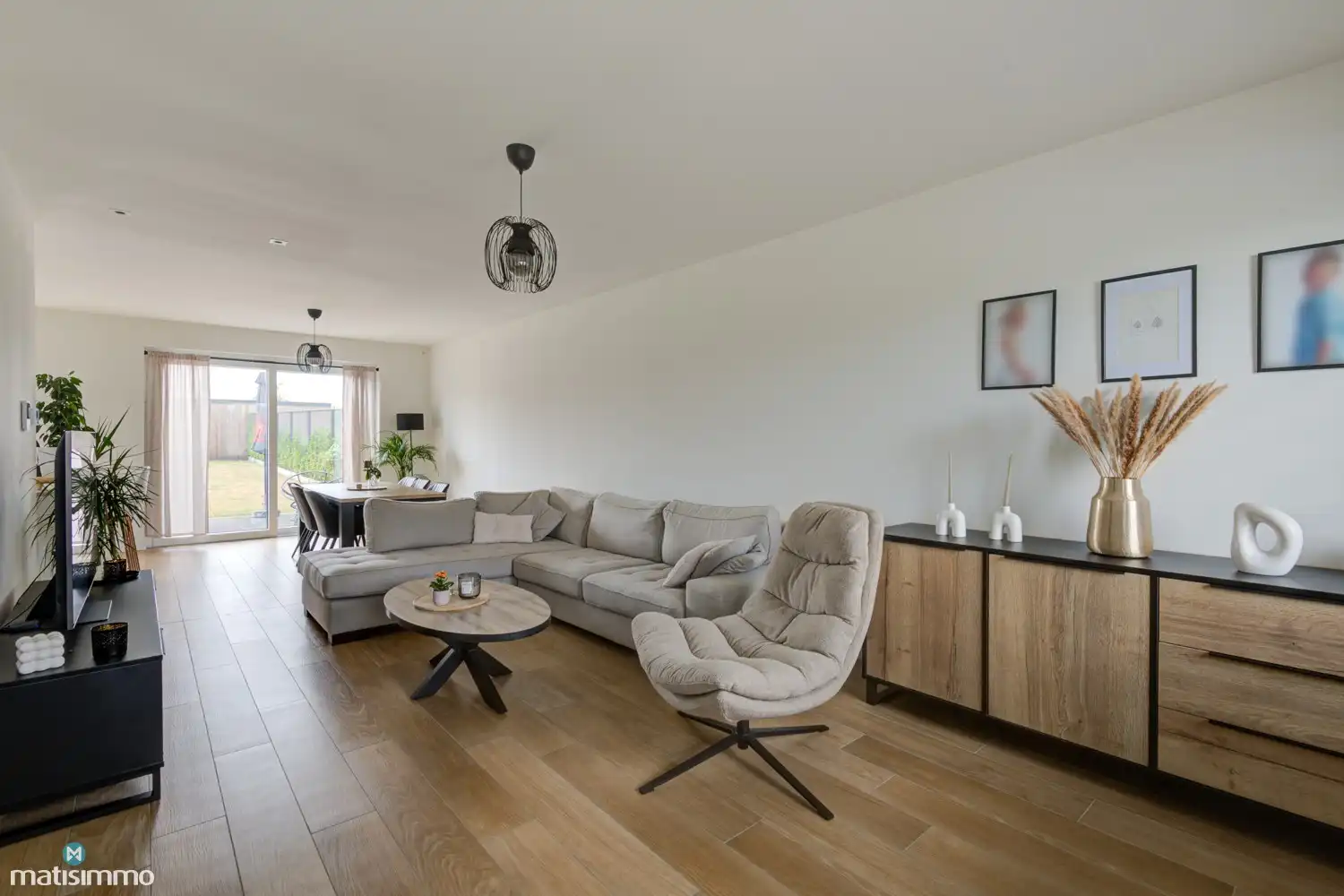 RUIME NIEUWBOUWWONING MET 4 SLAAPKAMERS EN RUIME TUIN TE MARTENSLINDE (BILZEN) foto 2