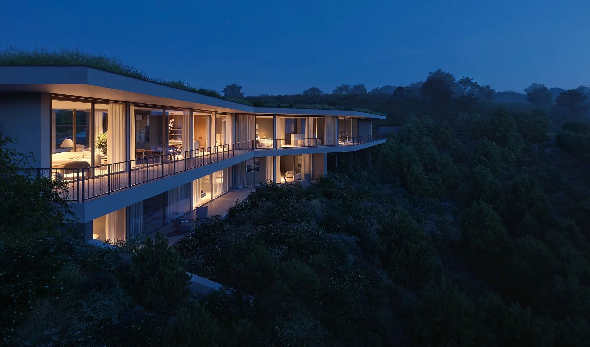 Betoverende villa's in unieke elegante architectuur - duurzame luxe villa's met prachtig zicht! foto 5