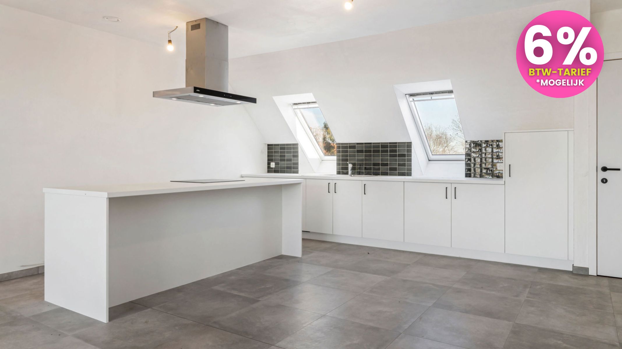 Prachtig nieuwbouwappartement met volledige zolderverdieping foto {{pictureIndex}}