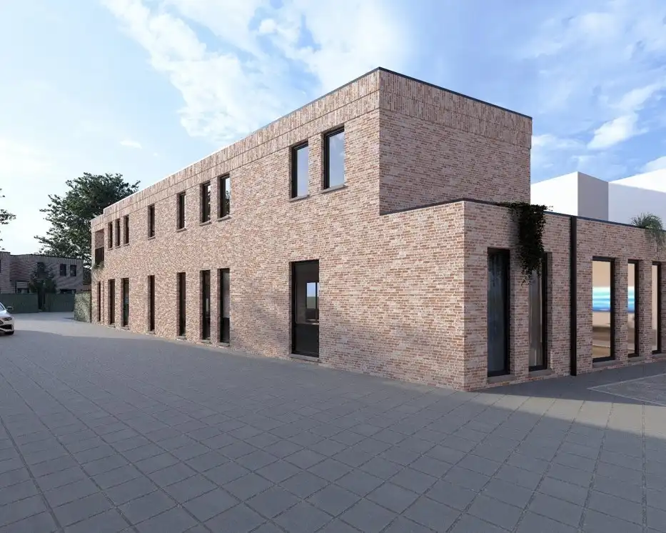 Modern, Bijna Energie Neutraal nieuwbouw-appartement met private tuin in het centrum van Stokkem! foto 5