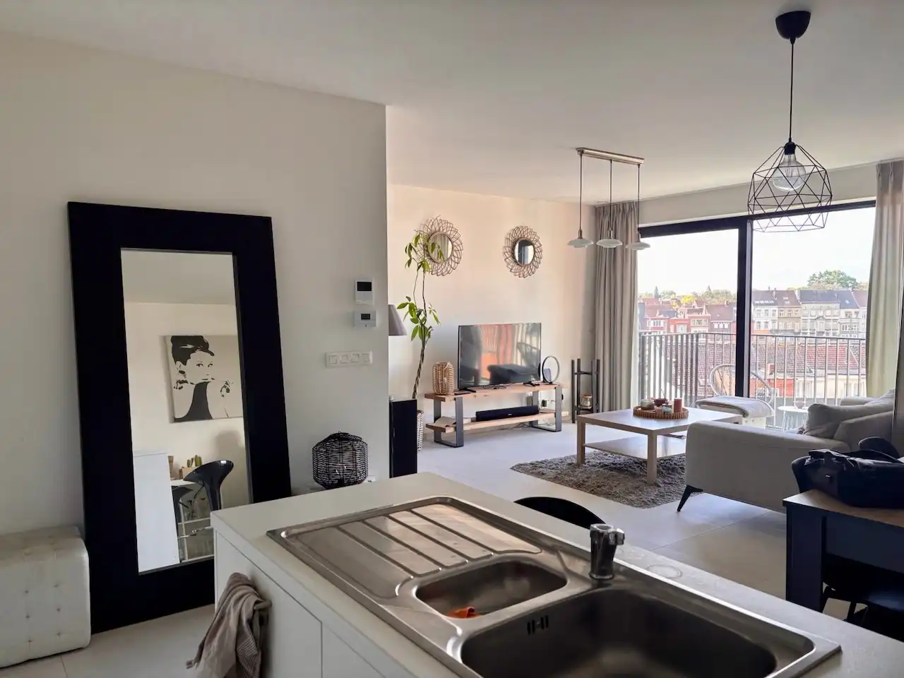Nieuwbouw appartement met 1 slpk en terras + garage foto 8