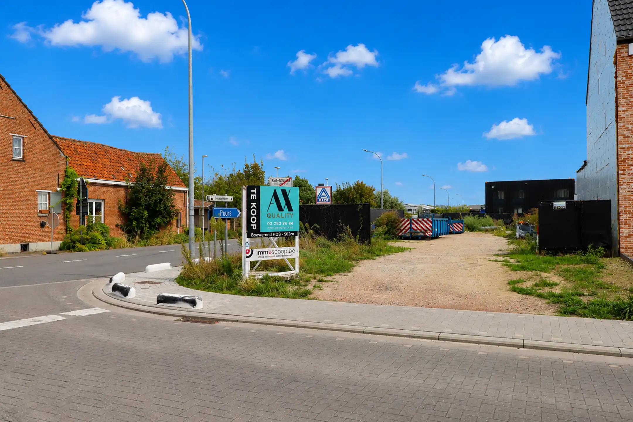Bouwgrond voor halfopen bebouwing in Sint-Amands foto 3