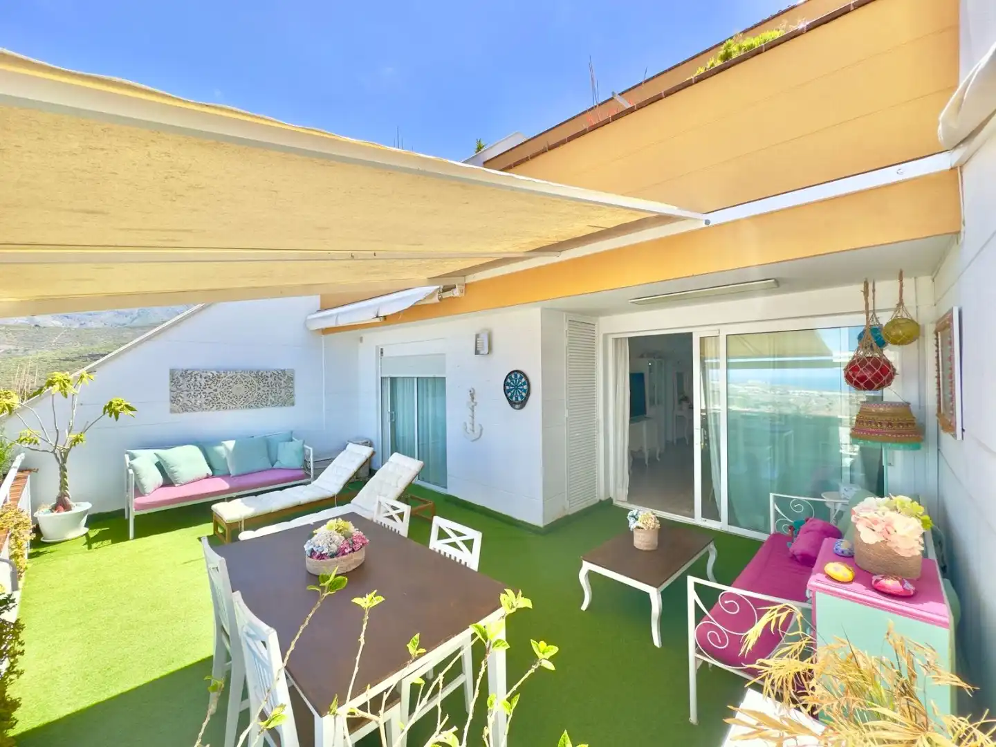 Elegant appartement met panoramisch uitzicht op de oceaan en ruim terras in Torviscas Alto – Costa Adeje foto 3