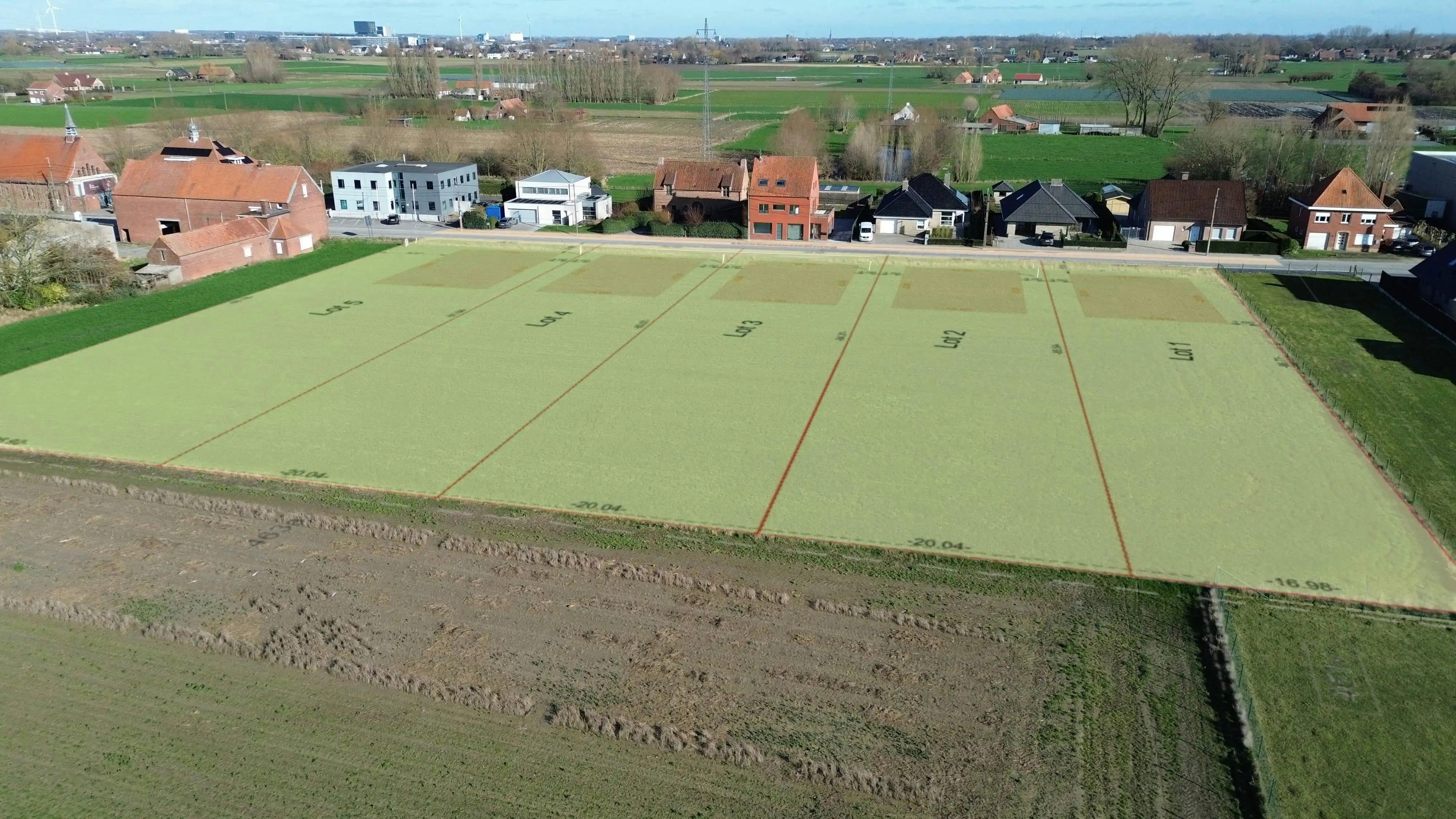 Prachtig perceel bouwgrond te koop op de Vossemolen (Rumbeke) foto 3