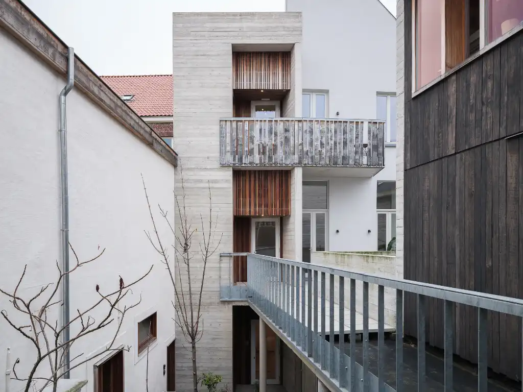 Duplexappartement met twee terrassen naar ontwerp van Marie-Josée Van Hee. foto 6
