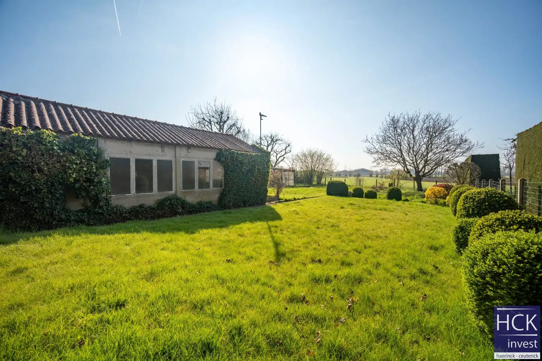 WAREGEM -  Knappe alleenstaande woning op 750m², met prachtig vergezicht !! foto 15