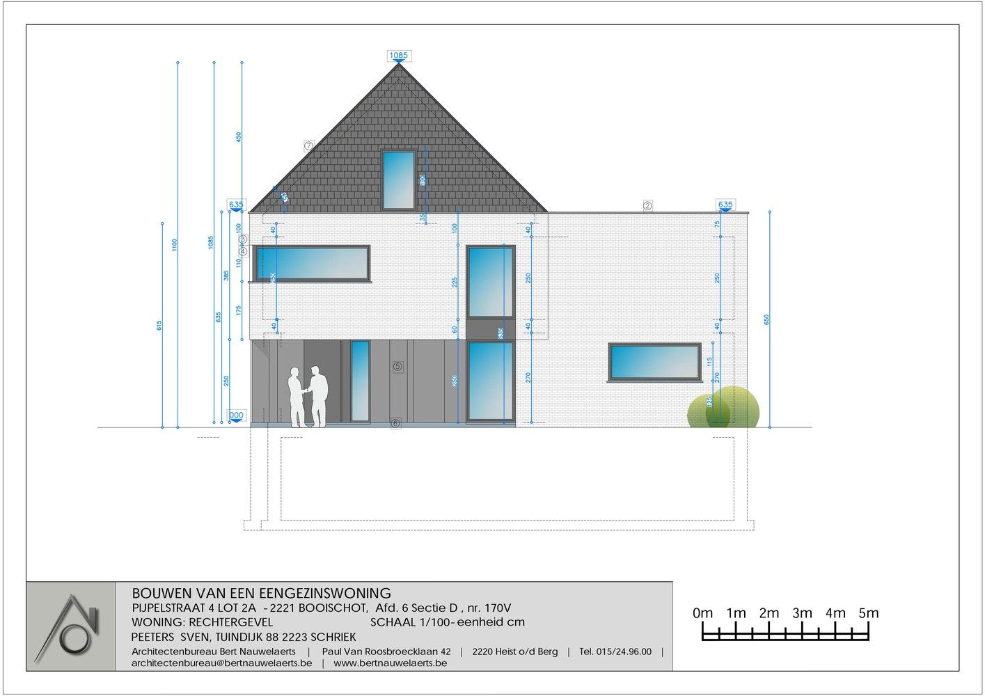 Nieuwe vraagprijs!! Bouwgrond bestemd voor HOB-767m² (lot 2A en 2B)  eventueel inclusief bouwplan. foto 12