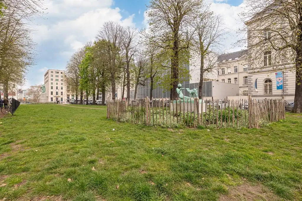 Ruim appartement met terras en zicht op Stadspark foto 21