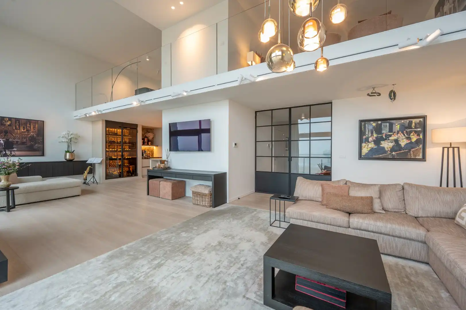 Uitzonderlijk duplex-penthouse met mezzanine en panoramisch zeezicht foto 3