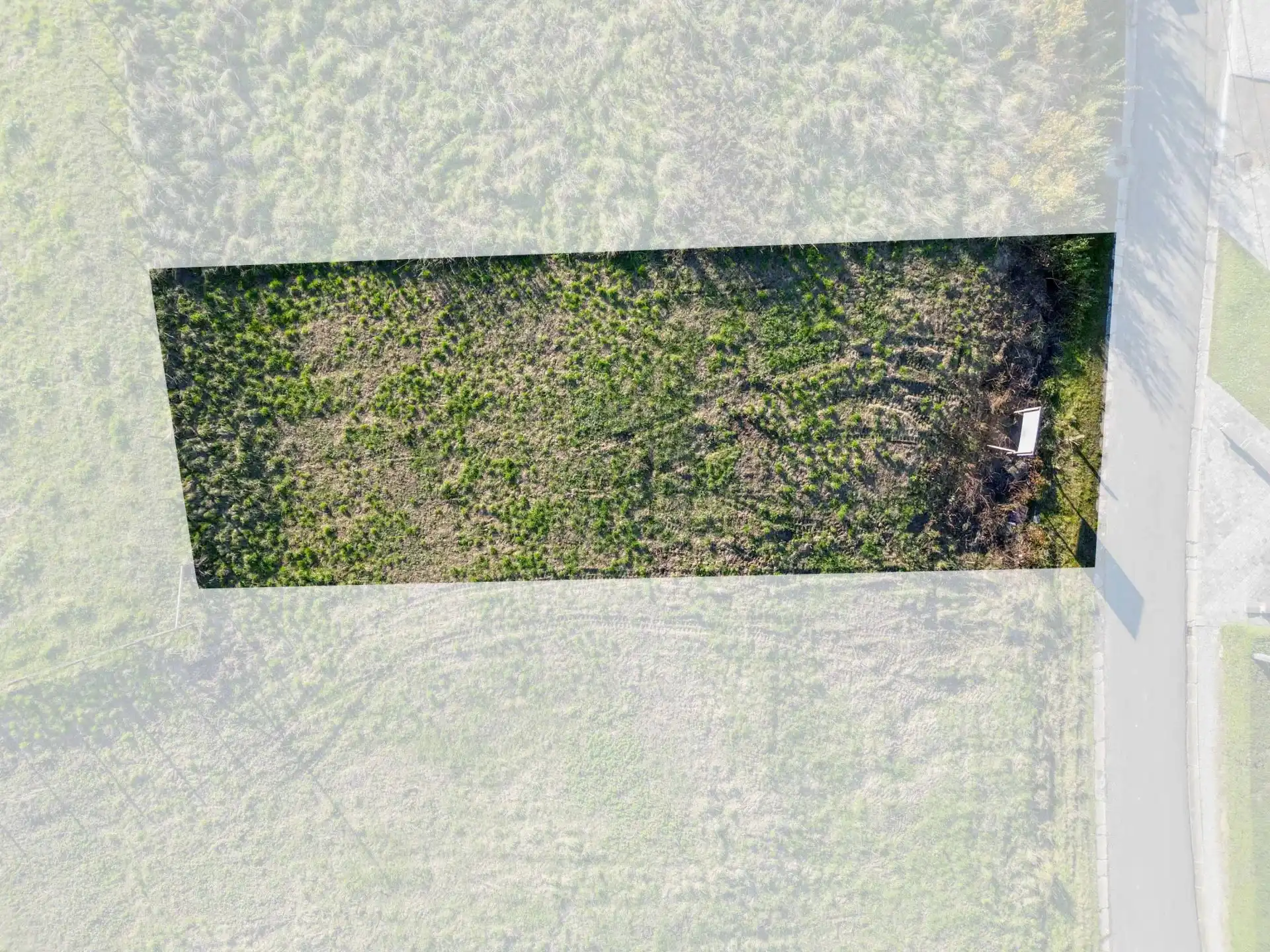 Landelijke gelegen bouwgrond voor  halfopen bebouwing foto 3