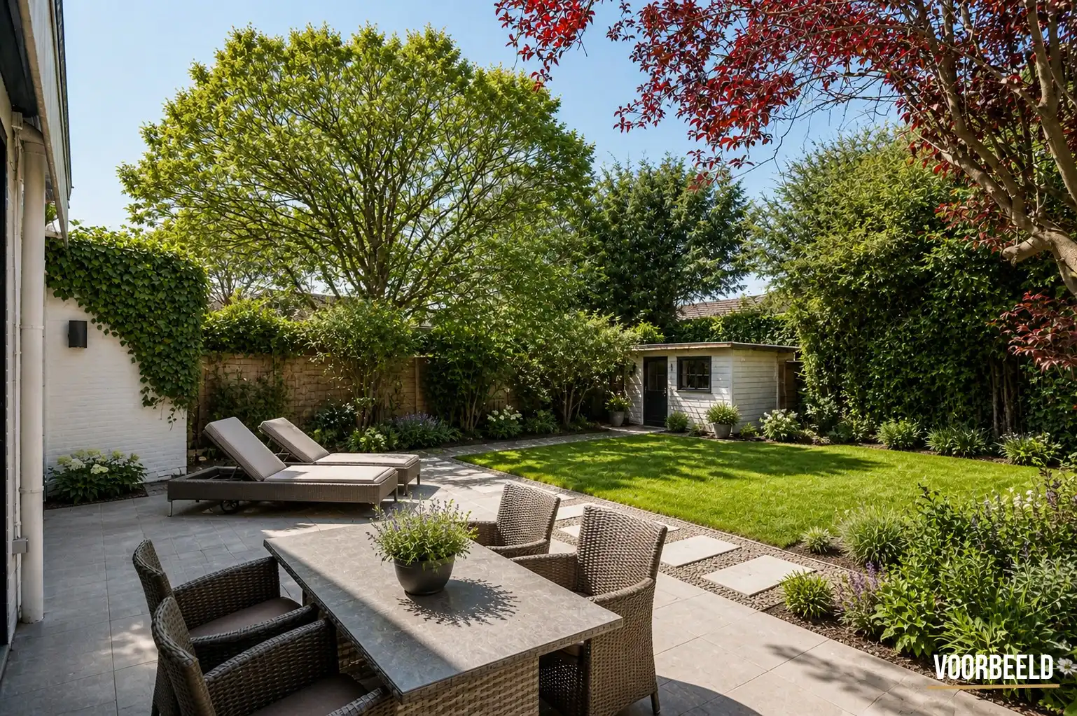 Lichtrijke 4slpk-woning met tuin en polyvalente ruimte foto 24
