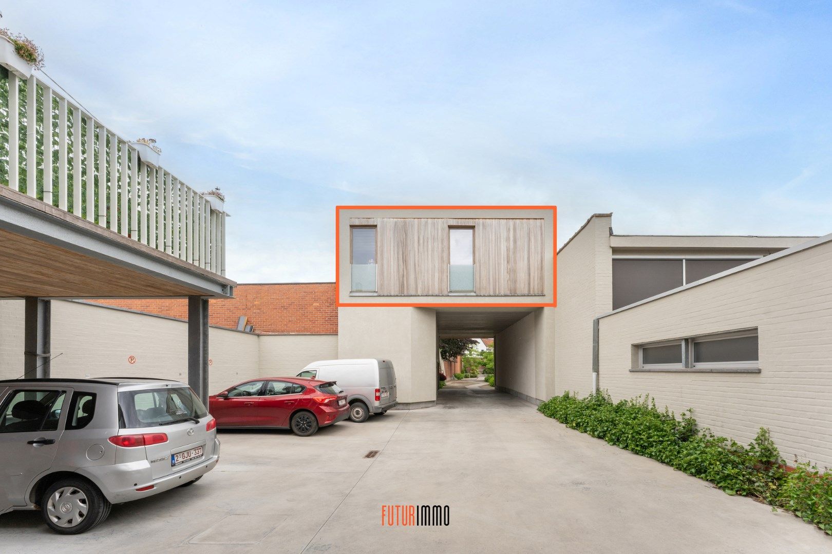 Modern 2-slpk appartement in hartje Rumbeke foto {{pictureIndex}}