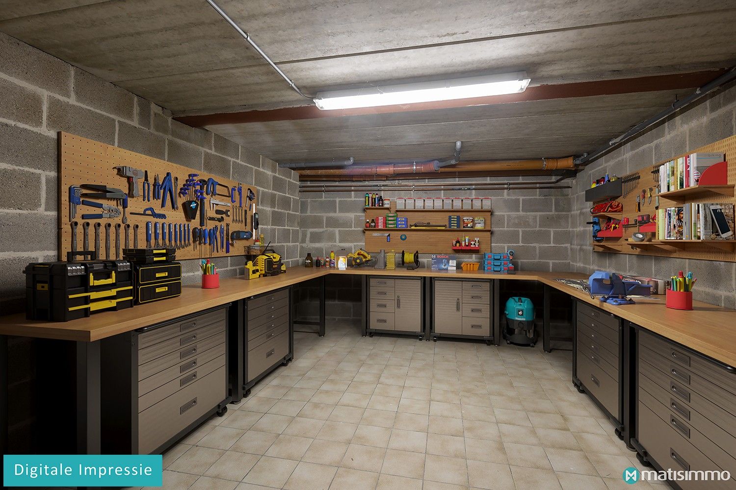 ZEER RUIM ENERGIEZUINIG APPARTEMENT MET 3 SLAAPKAMERS , GARAGE EN PARKEERPLAATS IN HET CENTRUM VAN AS foto 21