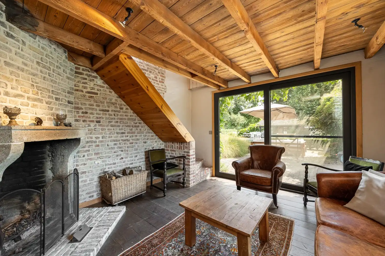 Karaktervolle woning met verwarmd zwembad en poolhouse — Verrebroek foto 19