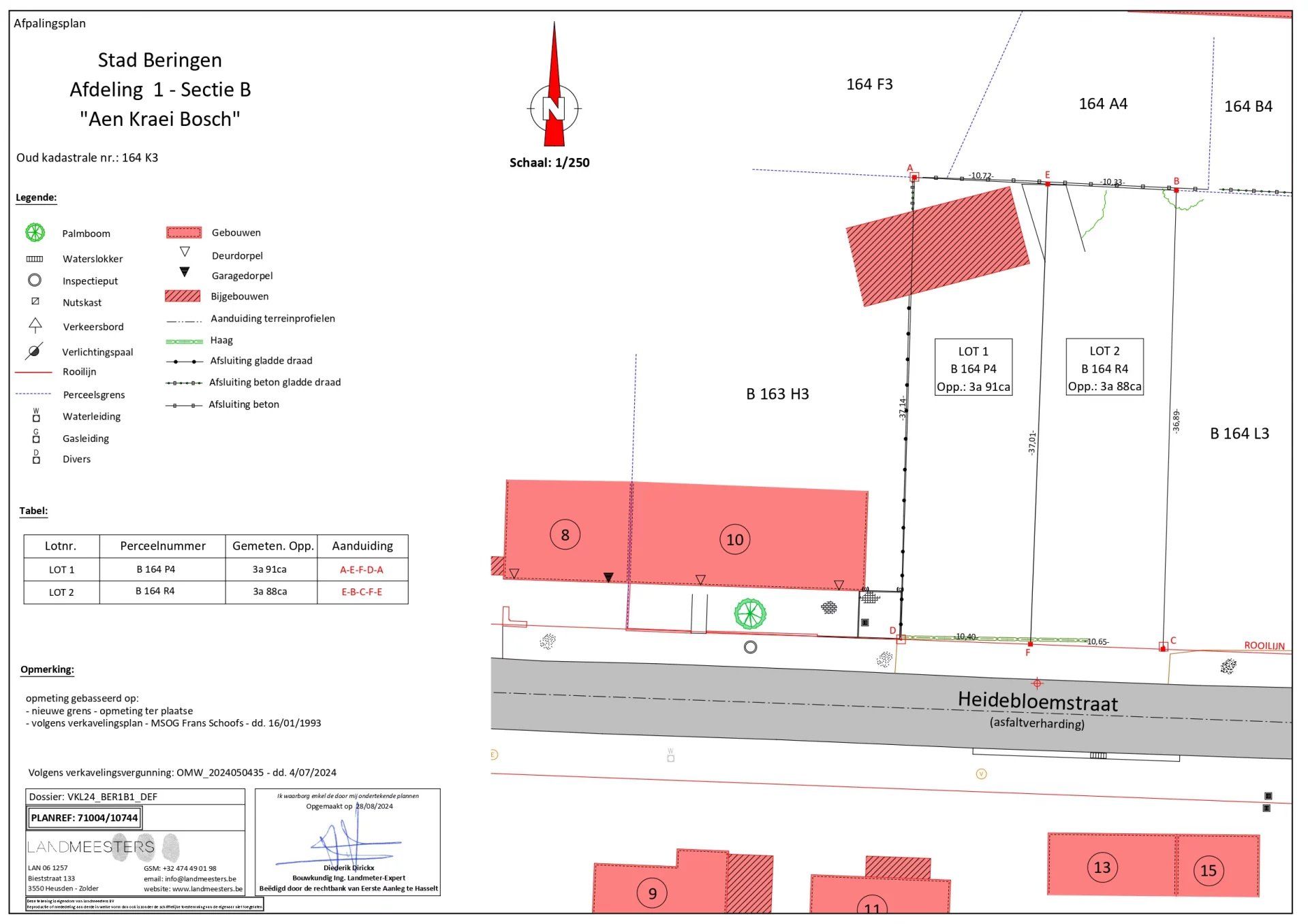 Bouwgrond voor half open bebouwing te Beringen foto 3