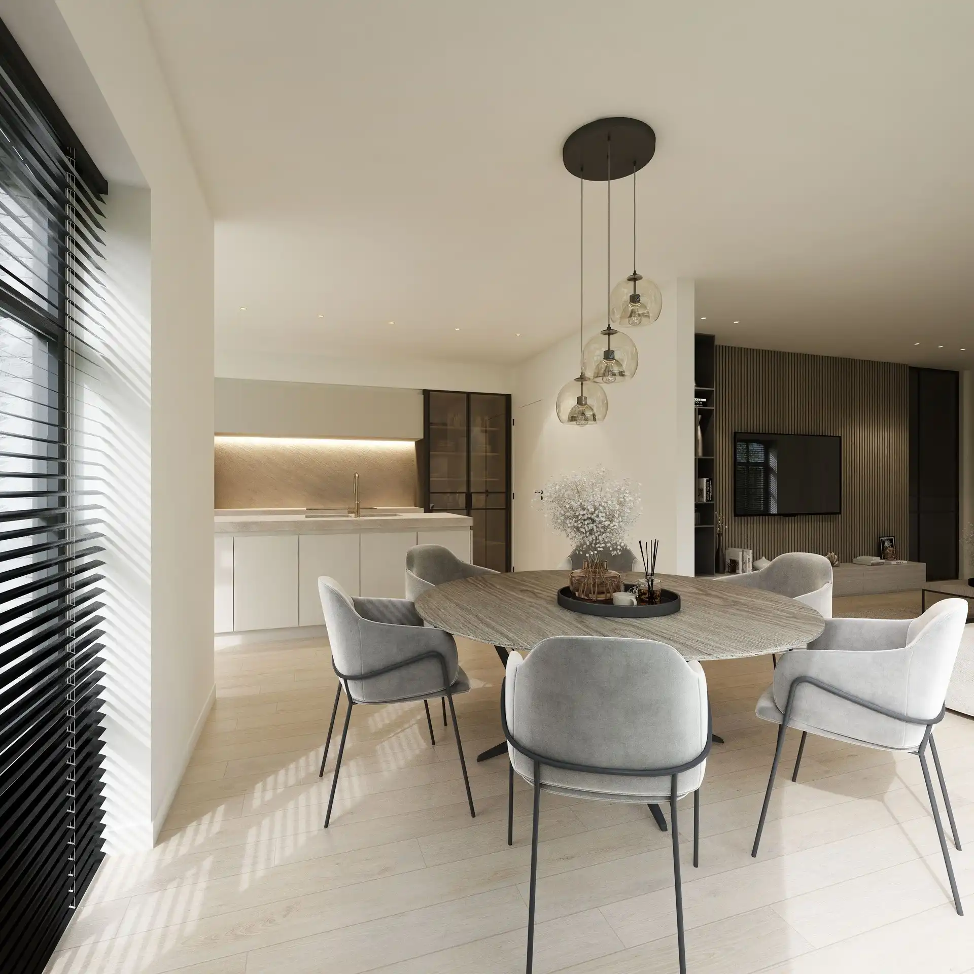 gesloten nieuwbouwwoning - Landelijke stijl foto 9