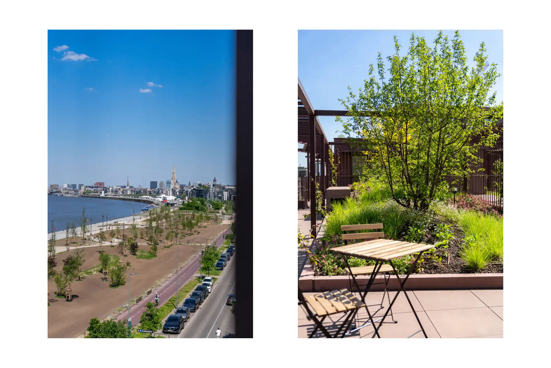 Groots wonen aan de Scheldekaaien met ruime terrassen foto 3