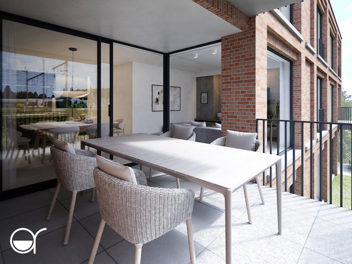 Gelijkvloers 1-slaapkamersappartement in nieuwbouwproject Ernest foto 7