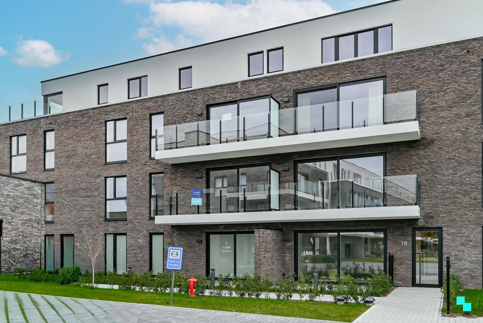 Nieuwbouwappartement met twee slaapkamers in hartje Emelgem foto 2