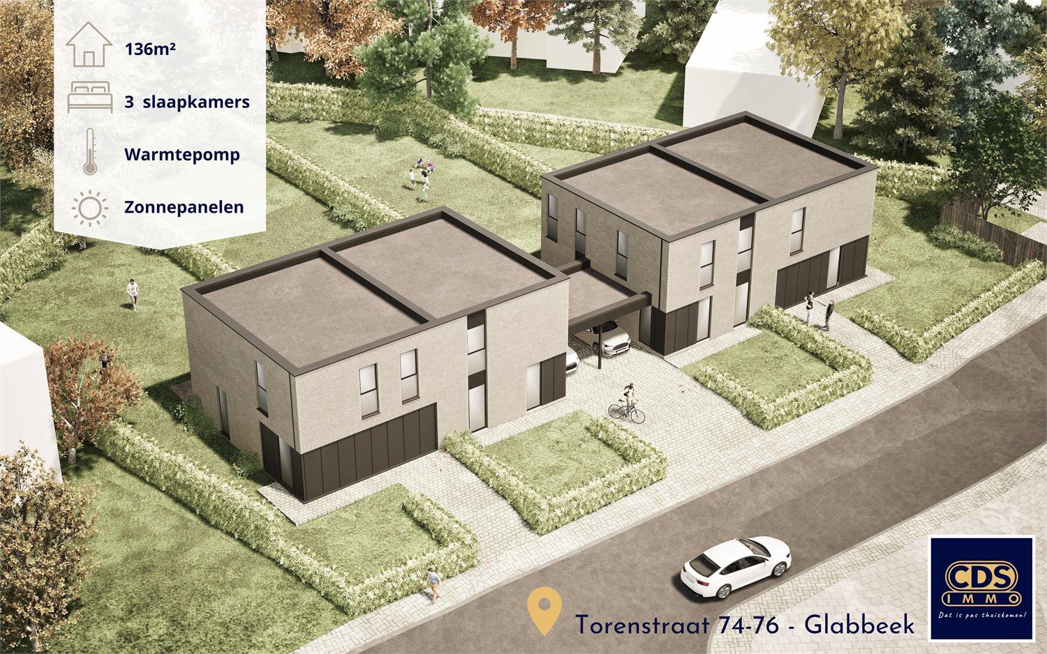 Vier moderne halfopen woningen foto 7