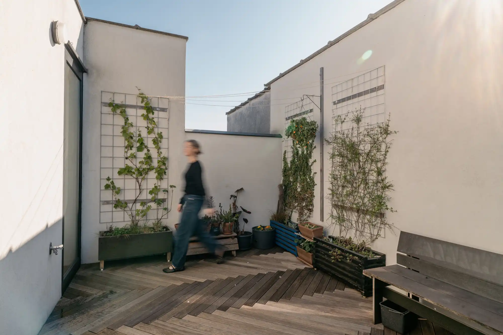 De doordachte gelaagdheid van woning V: Lezze Architecten in Antwerpen-Noord foto 6