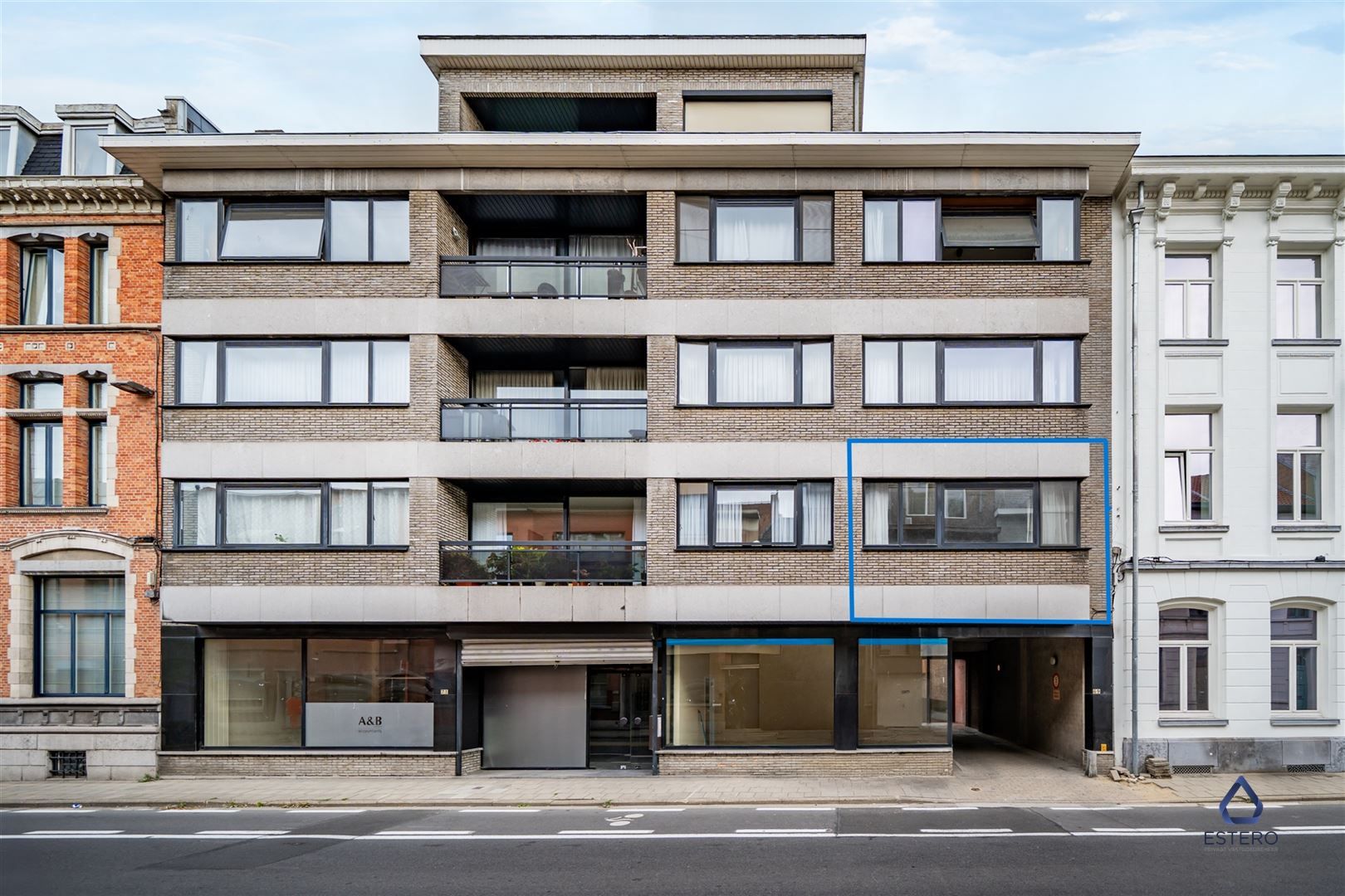 Hoofdfoto van de publicatie: Appartement met twee slaapkamers en parking centrum Aalst