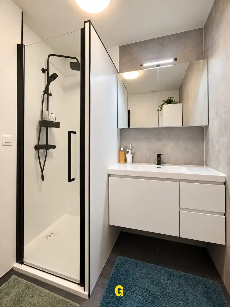 Instapklaar appartement met 1 slaapkamer en prachtig terras in hartje Hoeselt foto 14