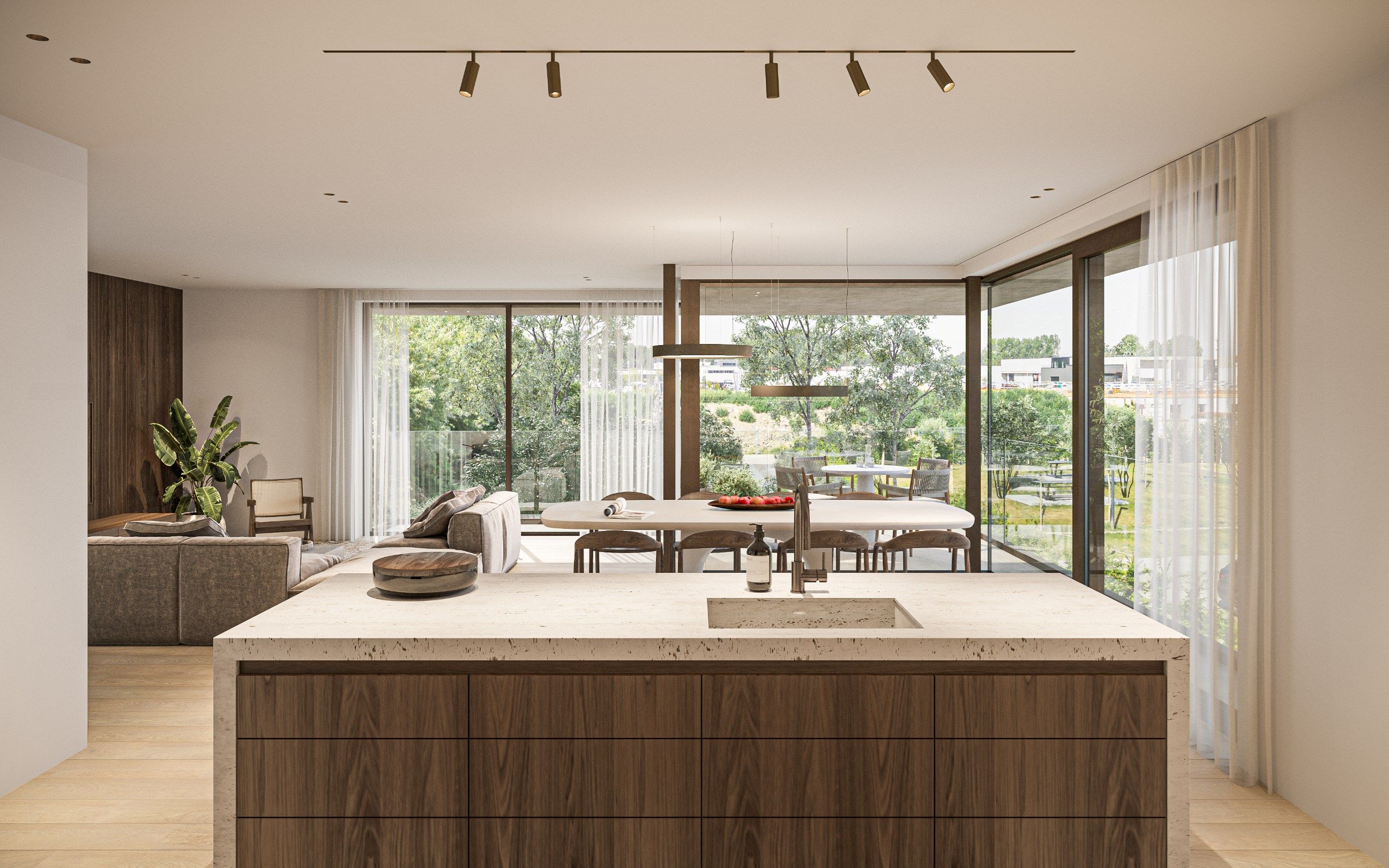 Res. Westlane: 2 slaapkamer appartement op centrale ligging te Knokke  foto 2