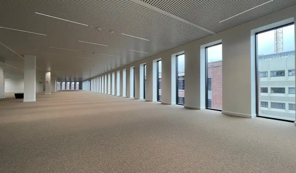Zuidpoort Mechelen - nieuwbouw kantoren te huur aan station foto 7