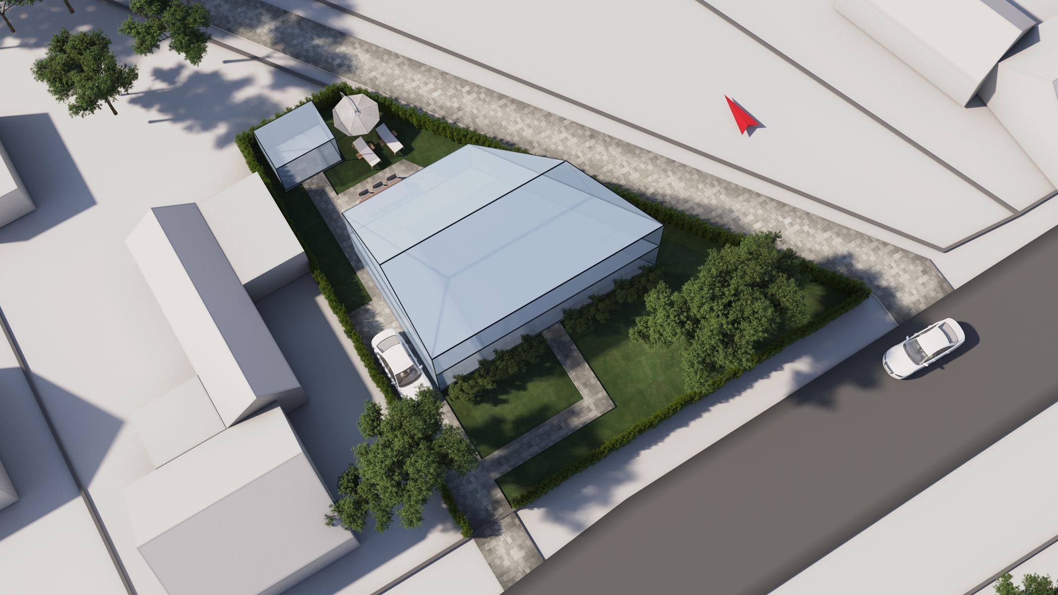 Landelijk gelegen bouwgrond 484m² voor O.B. te Viersel foto {{pictureIndex}}