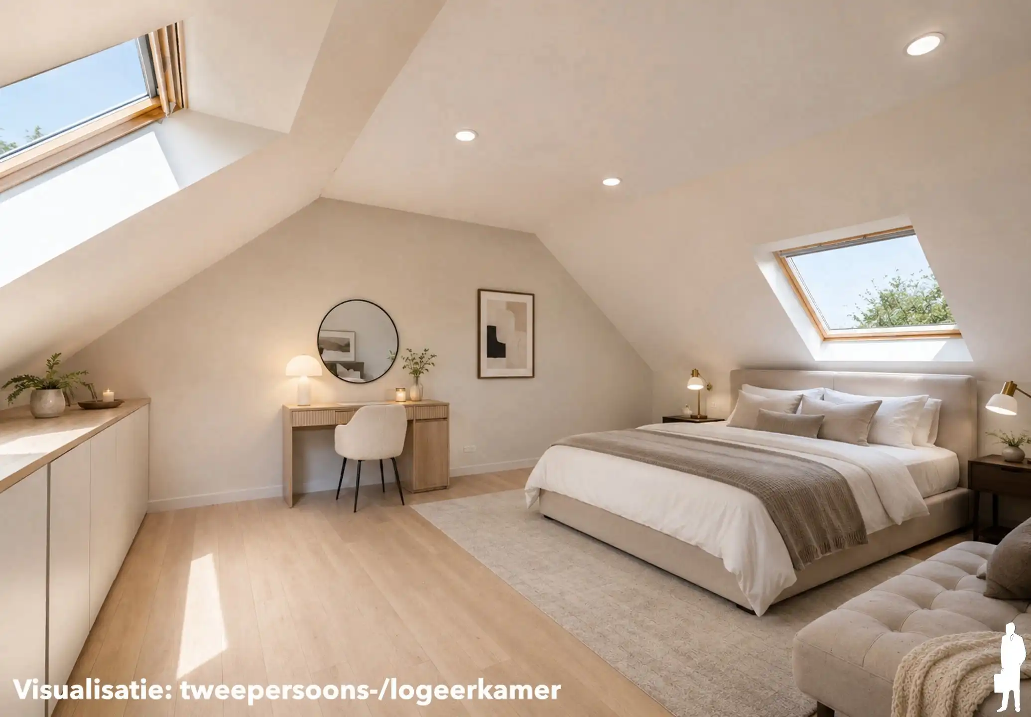 Unieke architectenvilla; af te werken - in groen - op 20 are foto 20