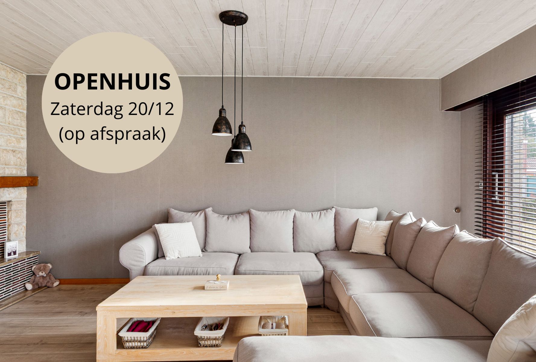 Ruime 3 slpk. gezinswoning te Sijsele foto {{pictureIndex}}